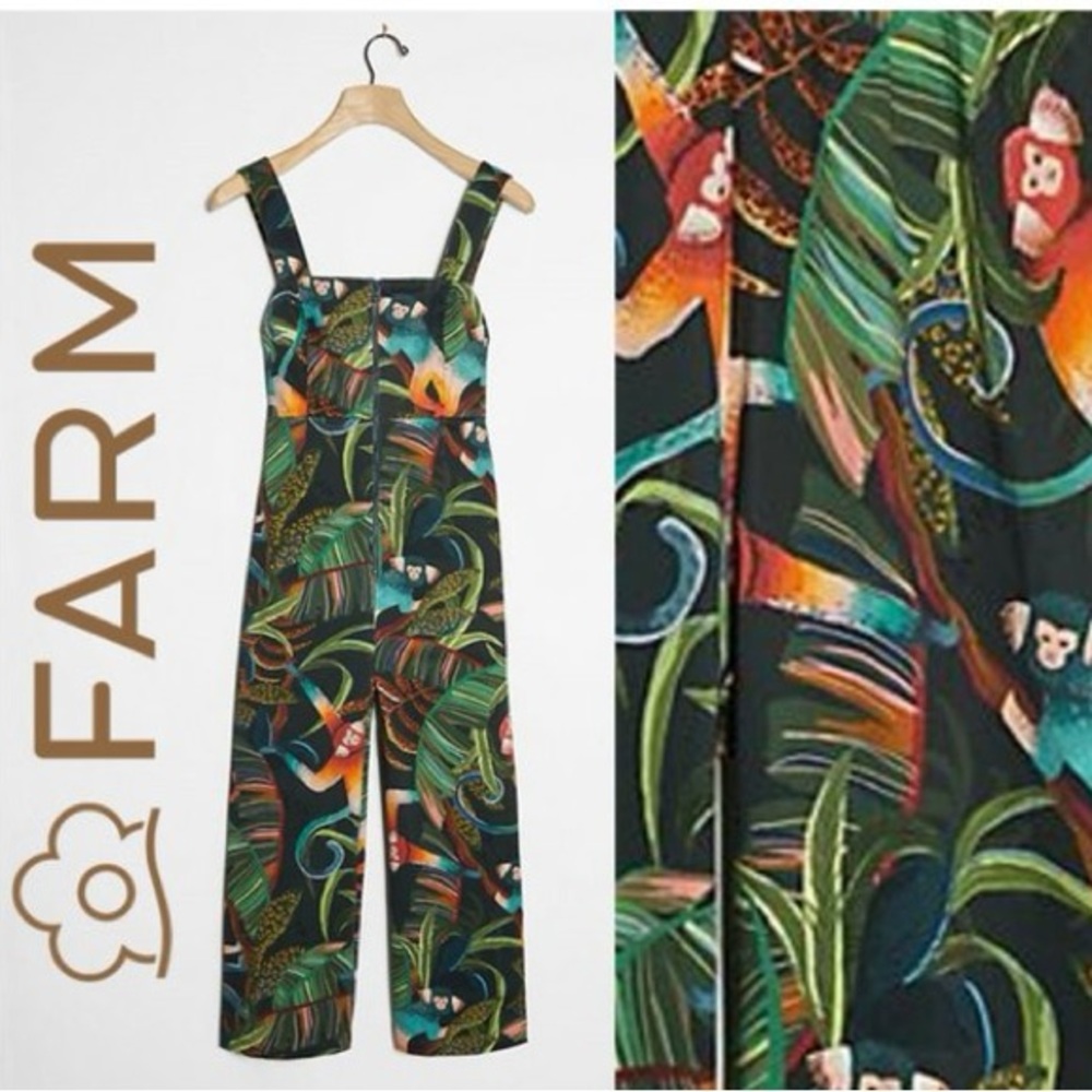 Farm Rio x Anthropologie Monkeys Jumpsuit